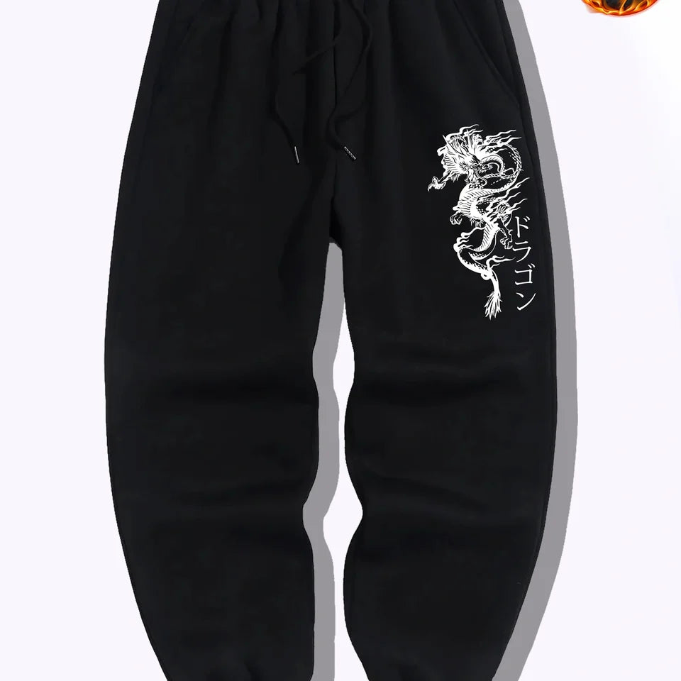 Harajuku hip-hop pants Printed Pattern Slim Men Y2K Gothic Leisure Fashion Sports Street Wear Couple Sweatpants